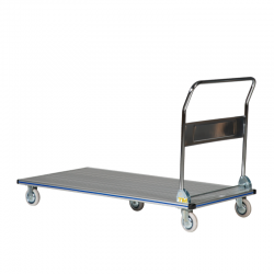 Chariot de Manutention en aluminium Plateau 1520 x 750 mm 350kg