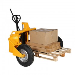 TRANSPALETTE TOUT TERRAIN 1200kg avec charges