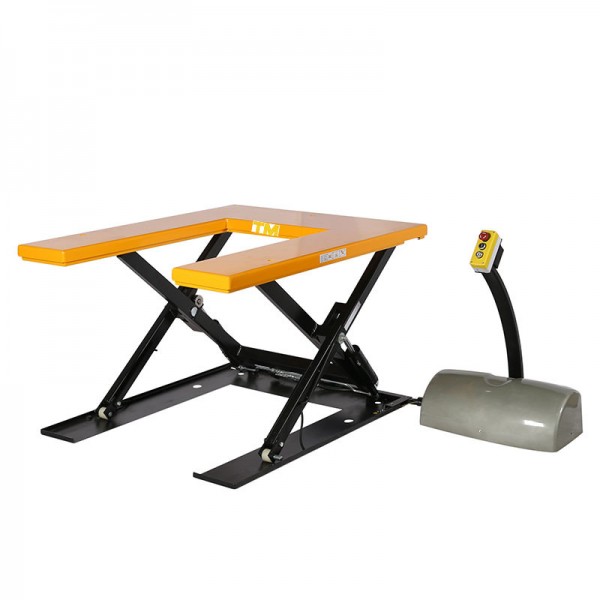 Table élévatrice capacité 1000kg - Plateau en U 1450x1140mm