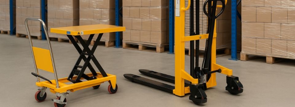 Table élévatrice ou gerbeur : comment faire le bon choix selon votre activité ?