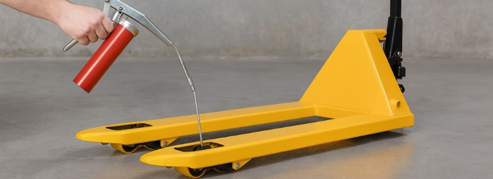 Comment lubrifier correctement les galets et roulements d’un transpalette ?