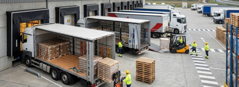 Procédure de chargement et déchargement des camions