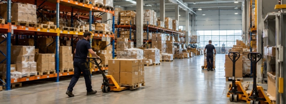 Transpalette qui ne descend plus : causes et solutions