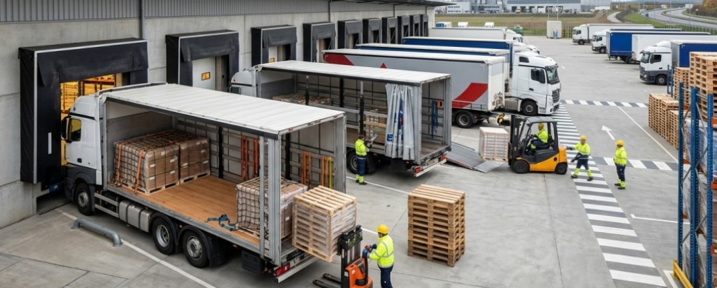 Procédure de chargement et déchargement des camions