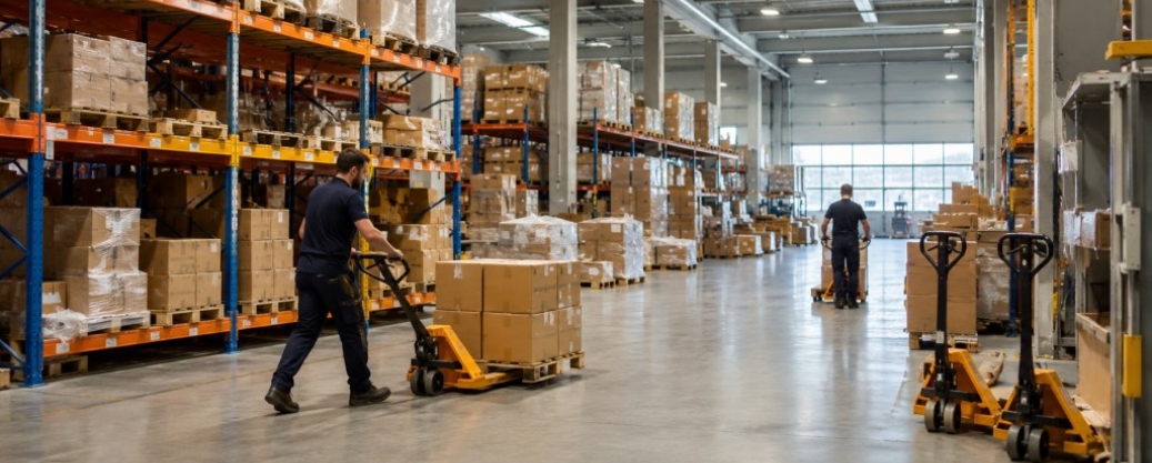 Transpalette qui ne descend plus : causes et solutions